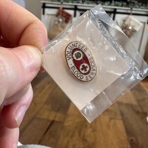 Vintage Volunteer Blood Services Pin